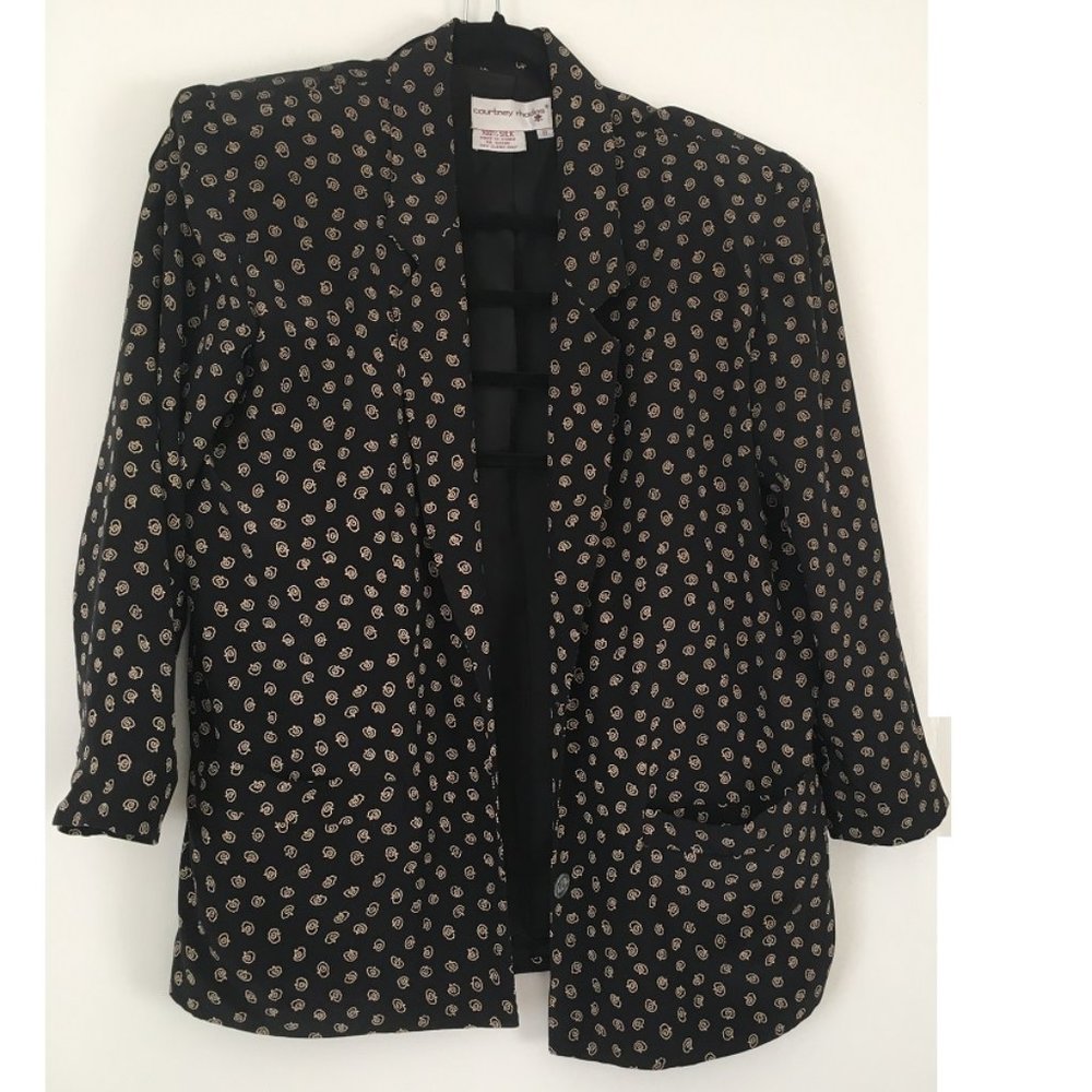 Courtney Rhodes  size 8 & Kenar 100% silk jackets